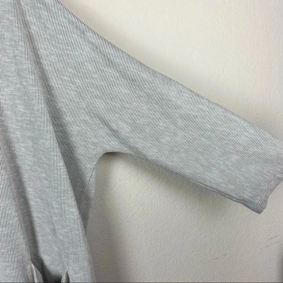 Anthropologie Donni Lagenlook Ribbed Striped Cardigan Sweater - Picture 6 of 11